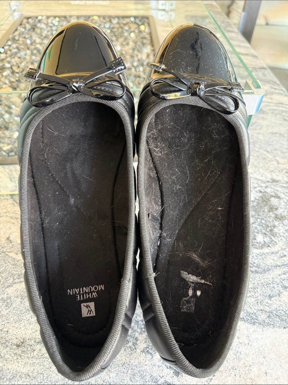 Black shoes